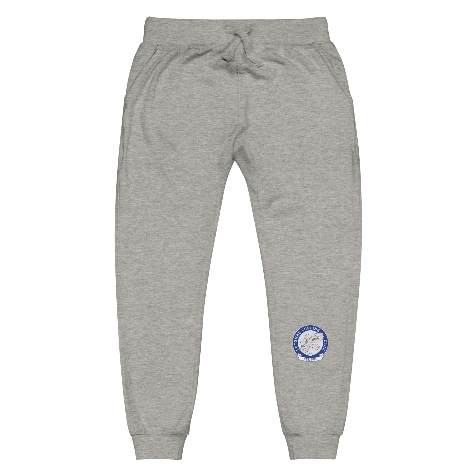 Potomac Curling Club Unisex fleece sweatpants - Broomfitters