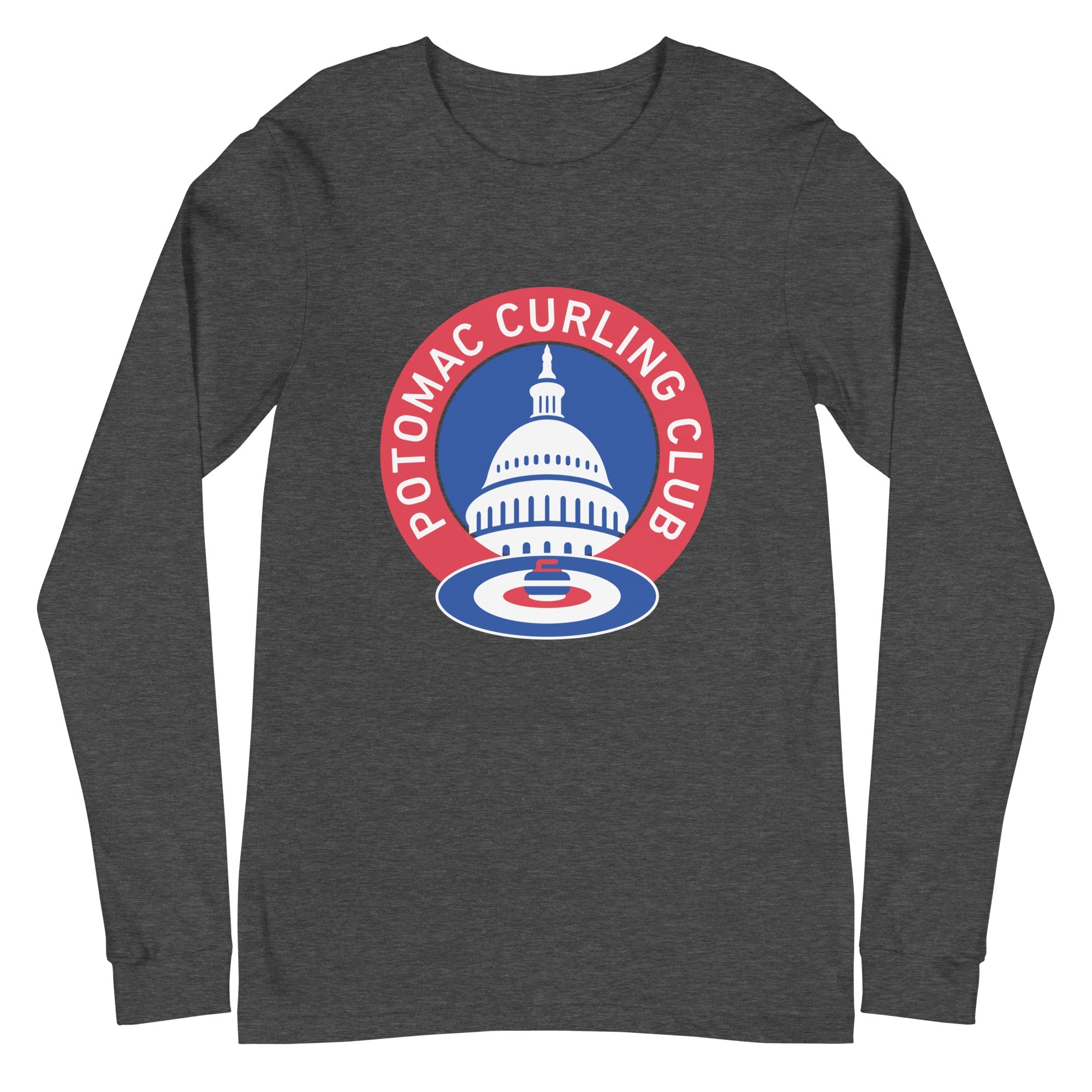 Potomac Curling Club Unisex Long Sleeve Tee - Broomfitters