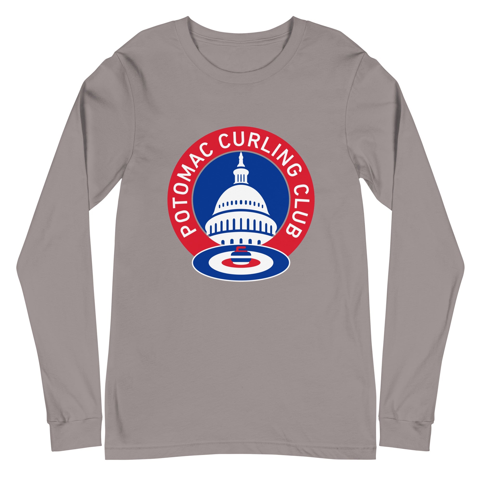 Potomac Curling Club Unisex Long Sleeve Tee - Broomfitters