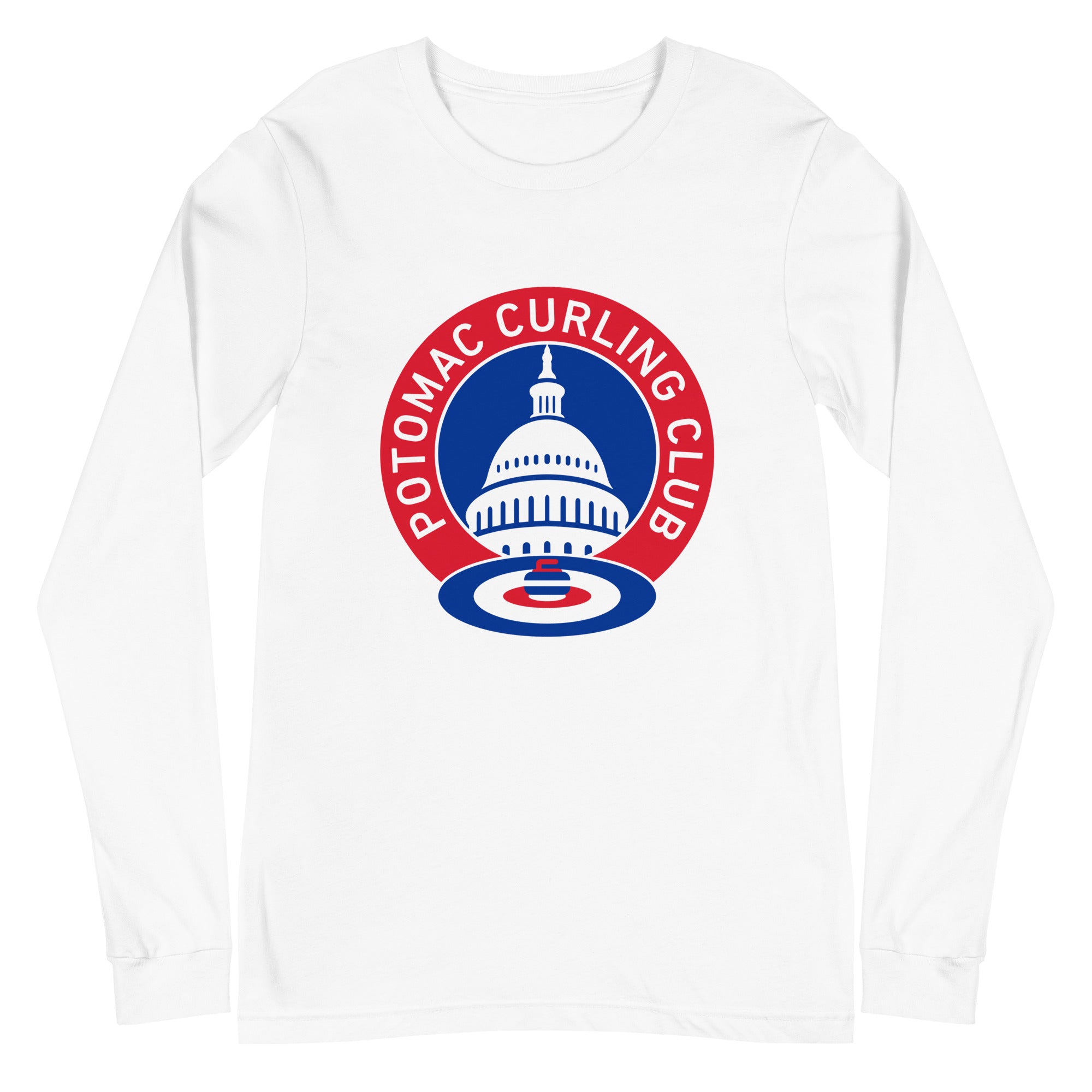 Potomac Curling Club Unisex Long Sleeve Tee - Broomfitters