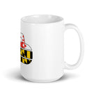 Potomac Curling Club White glossy mug - Broomfitters