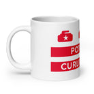 Potomac Curling Club White glossy mug - Broomfitters