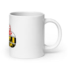 Potomac Curling Club White glossy mug - Broomfitters