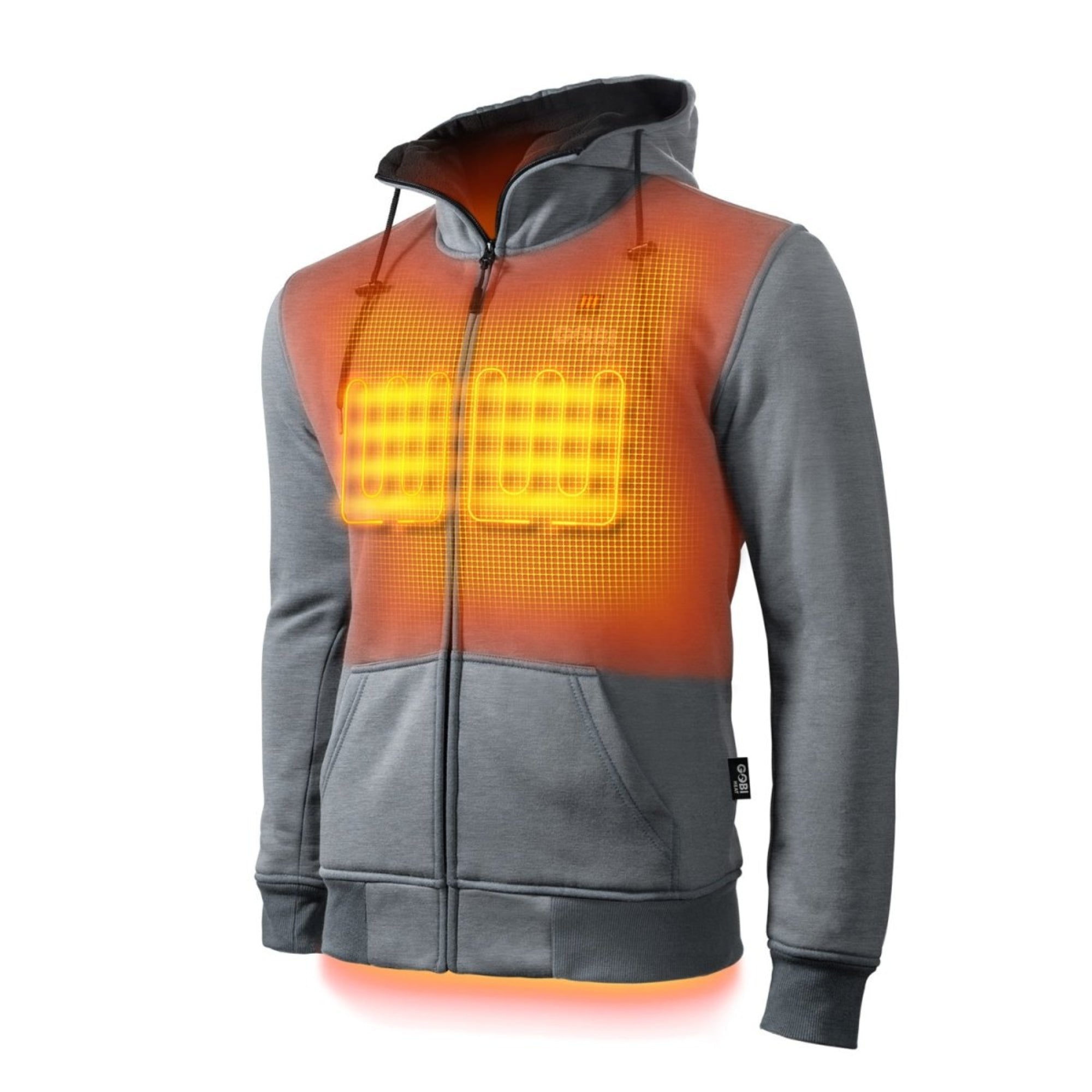 Ridge Mens Heated Hoodie - Broomfitters