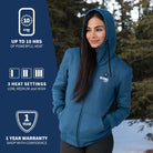 Ridge Women's Heated Hoodie - Broomfitters