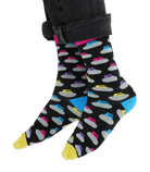 Rocks on Socks Black - Broomfitters