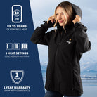 Sahara II Women's Heated Jacket - Broomfitters