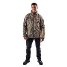 Sahara Men's Heated Hunting Jacket - Mossy Oak Camo - Broomfitters