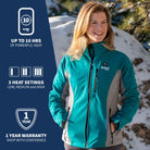 Sahara Womens Heated Jacket - Broomfitters