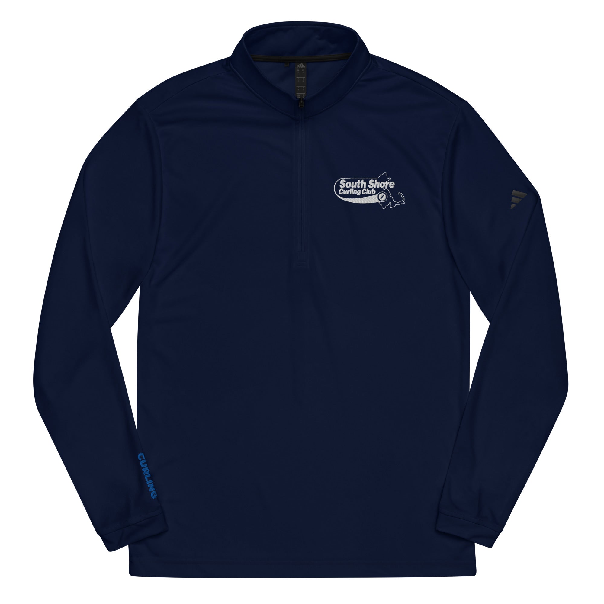 South Shore Curling Club Quarter zip pullover - Broomfitters