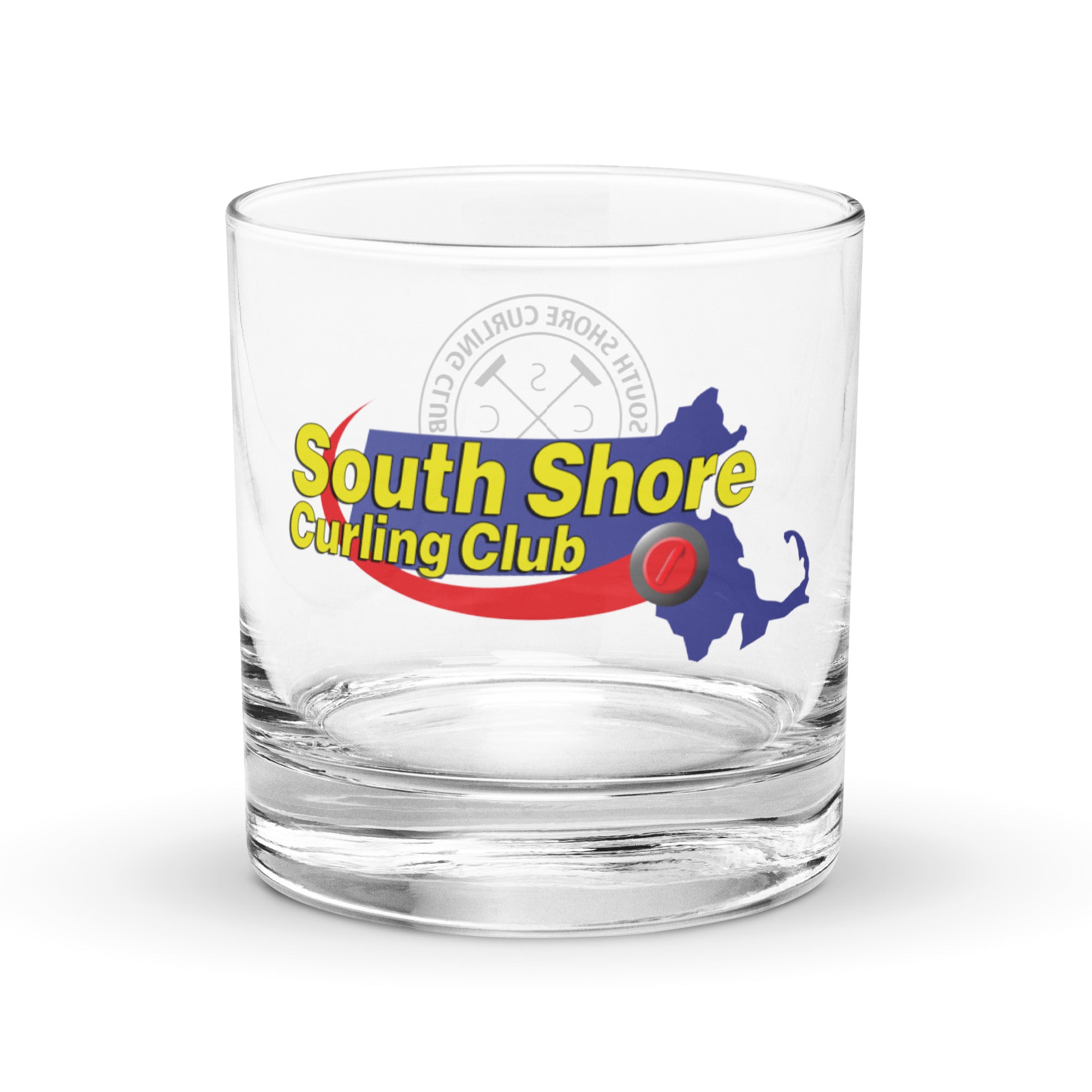 South Shore Curling Club Rocks glass - Broomfitters