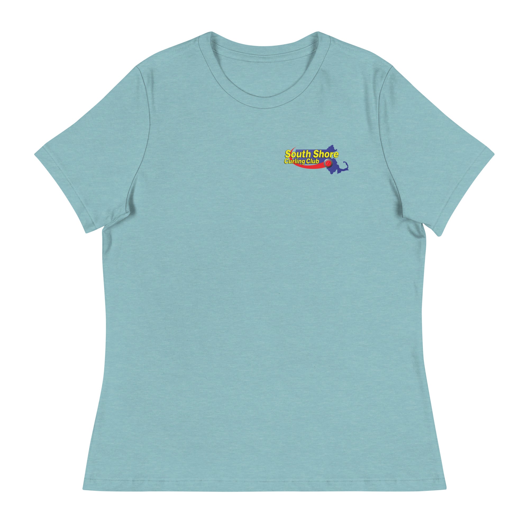 South Shore Curling Club Women's Relaxed T-Shirt - Broomfitters