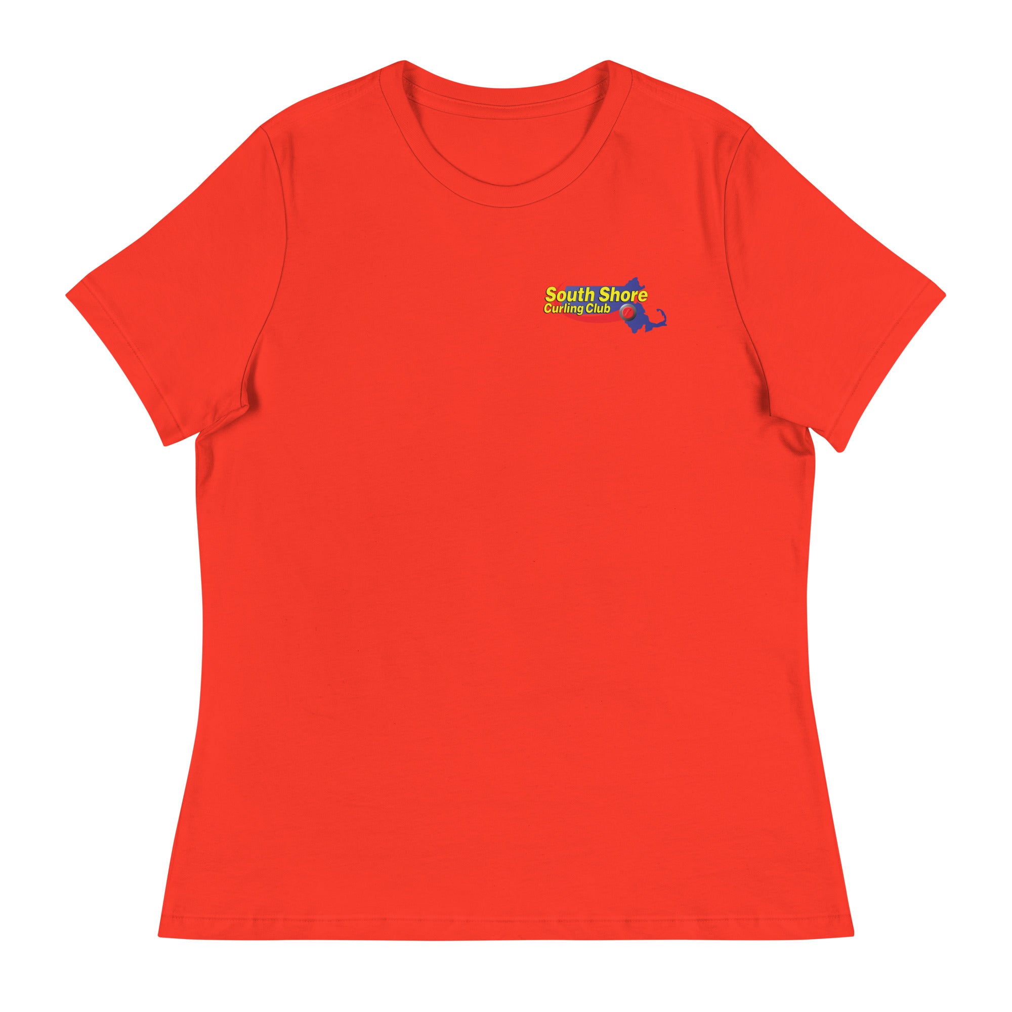 South Shore Curling Club Women's Relaxed T-Shirt - Broomfitters