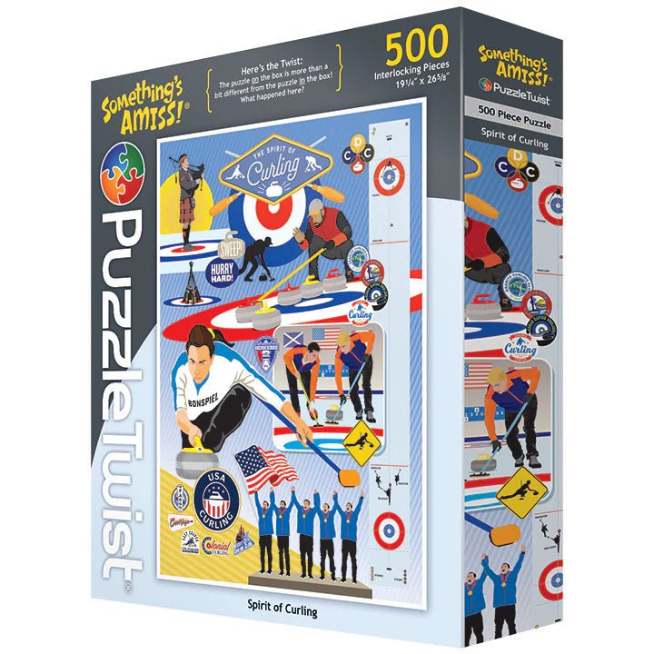 Spirit of Curling Jigsaw Puzzle - Broomfitters