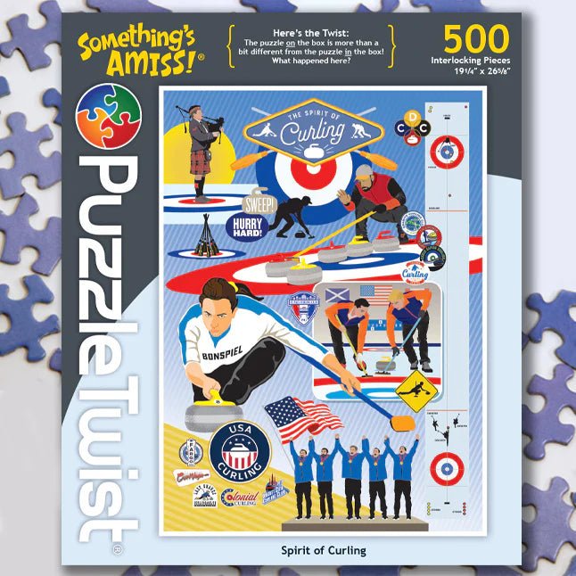 Spirit of Curling Jigsaw Puzzle - Broomfitters