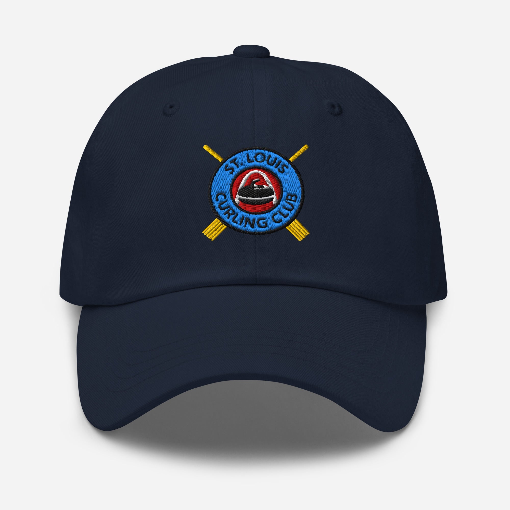 St. Louis Curling Club Dad hat - Broomfitters