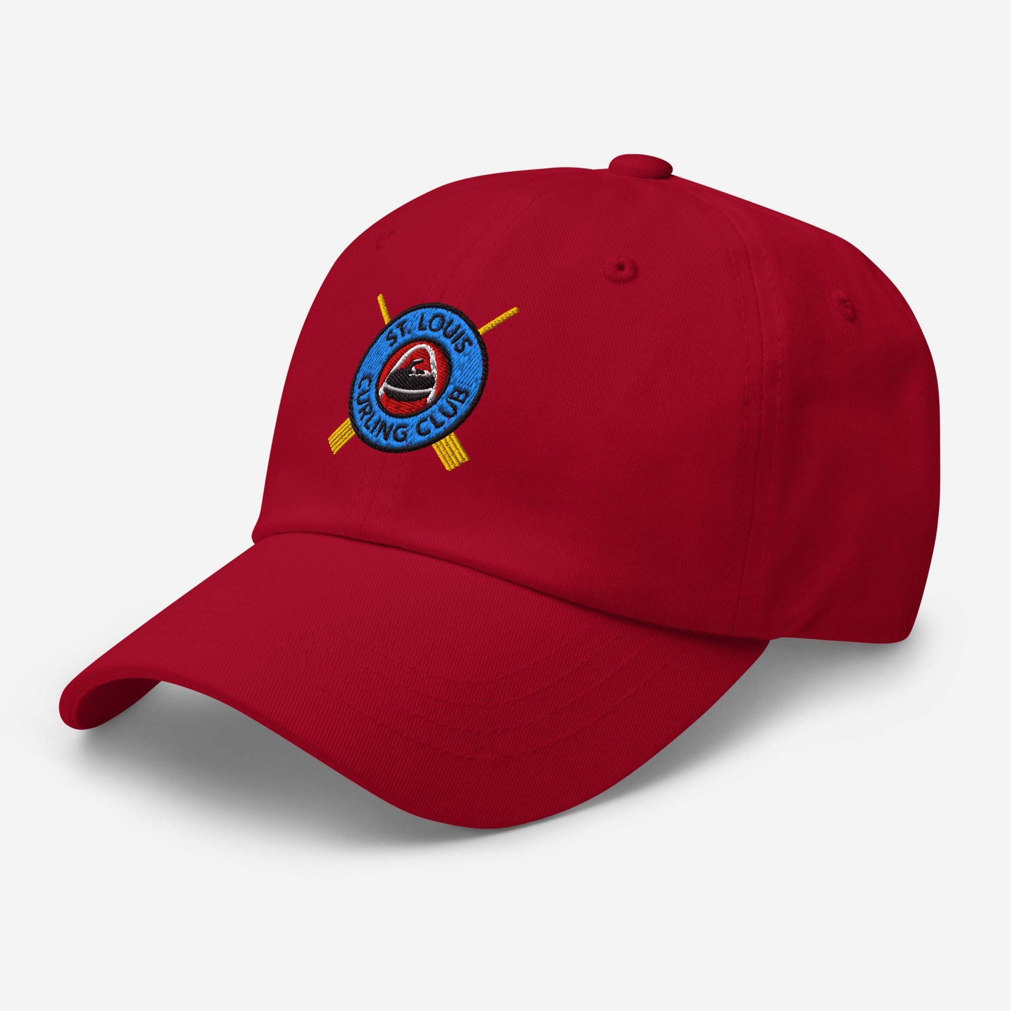 St. Louis Curling Club Dad hat - Broomfitters
