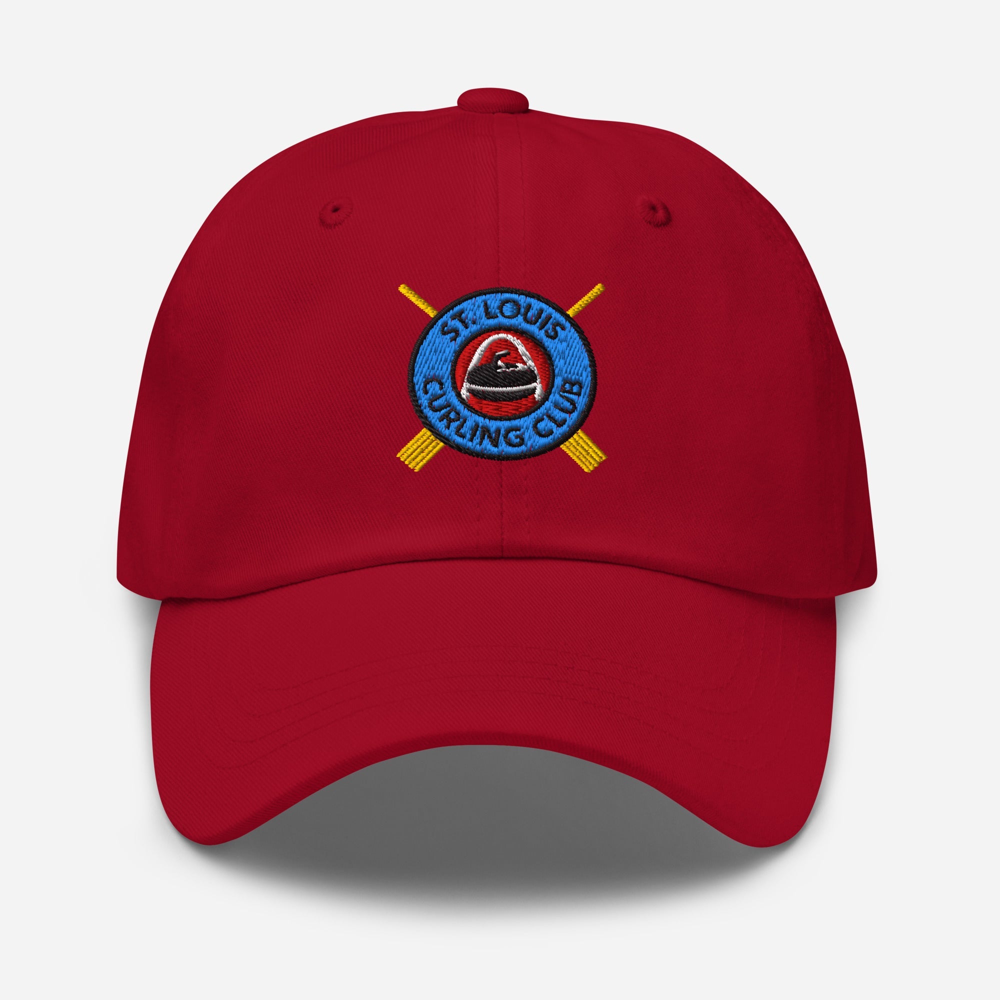St. Louis Curling Club Dad hat - Broomfitters