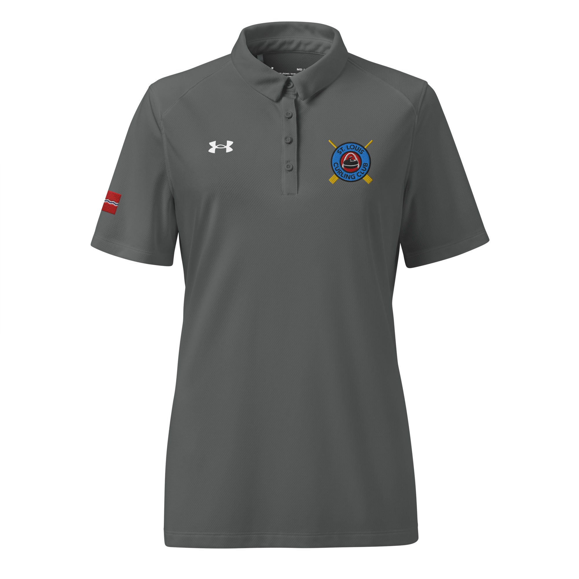 St. Louis Curling Club Under Armour® women’s polo - Broomfitters
