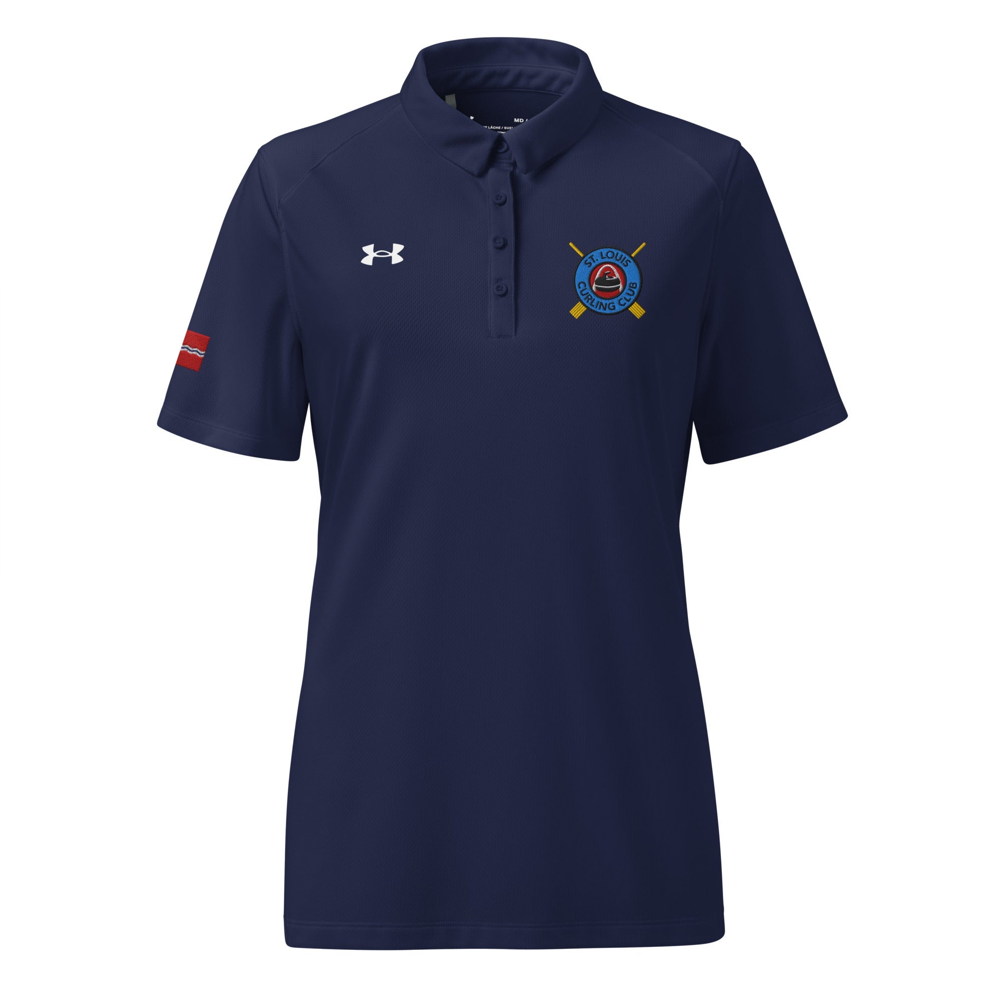St. Louis Curling Club Under Armour® women’s polo - Broomfitters