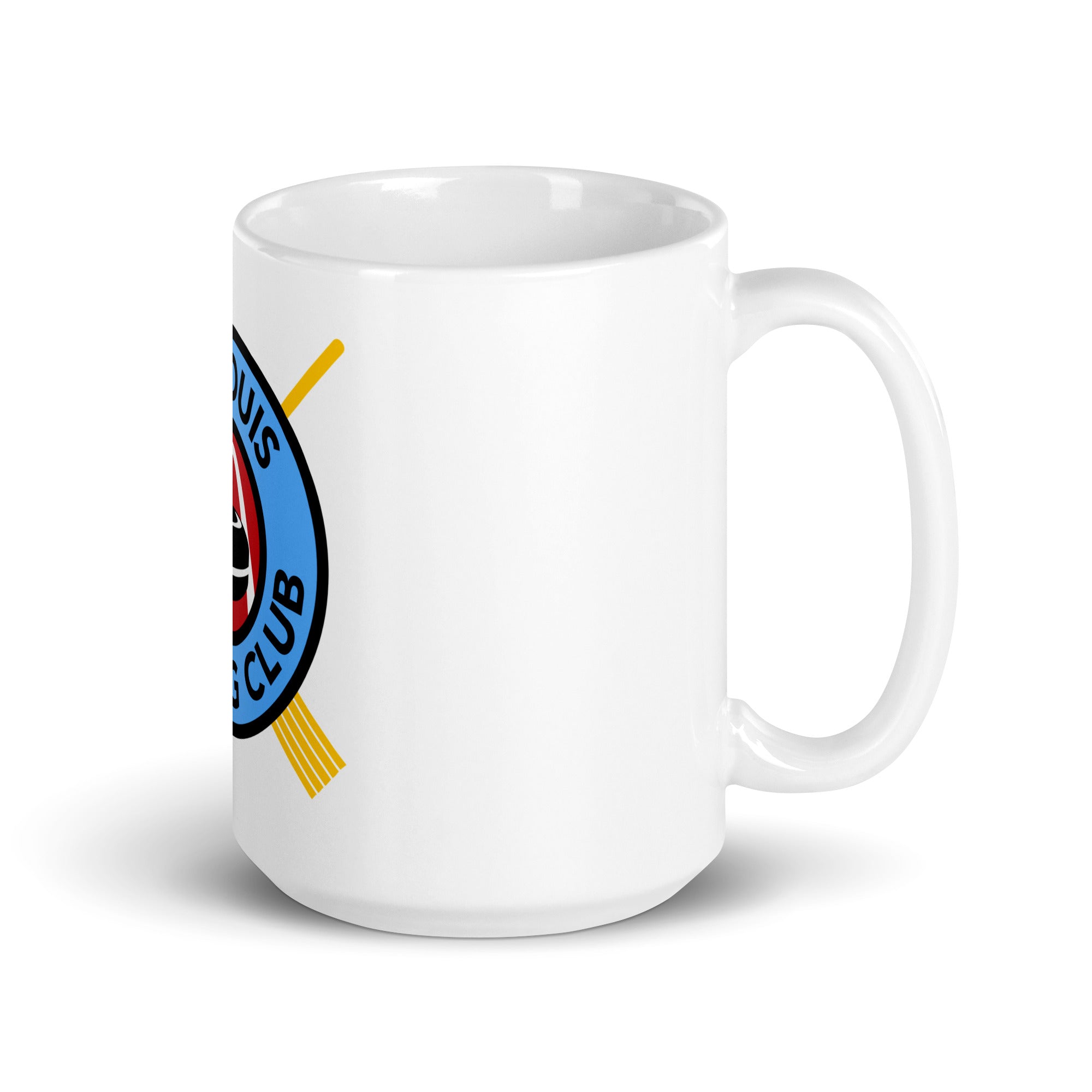 St. Louis Curling Club White glossy mug - Broomfitters