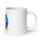 St. Louis Curling Club White glossy mug - Broomfitters