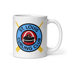 St. Louis Curling Club White glossy mug - Broomfitters
