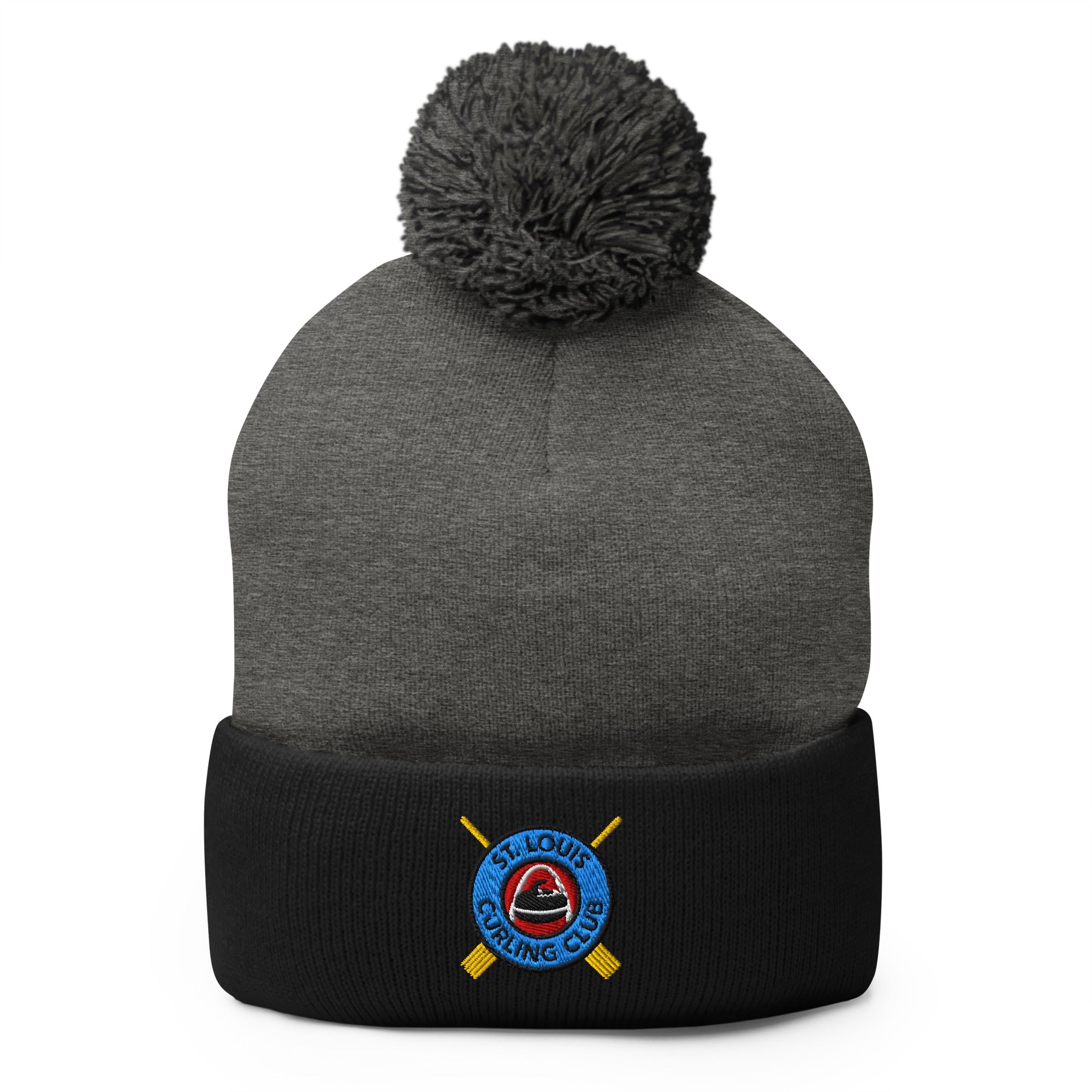 St. Louis Curling Winter Classic Bonspiel Pop - Pom Beanie - Broomfitters