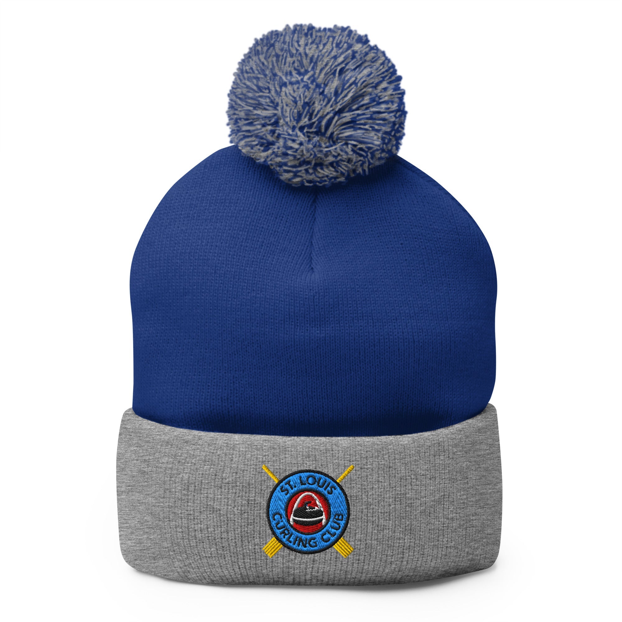 St. Louis Curling Winter Classic Bonspiel Pop - Pom Beanie - Broomfitters