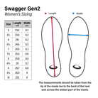 Swagger Gen 2: Women's G50 Double Gripper Curling Shoes - Broomfitters