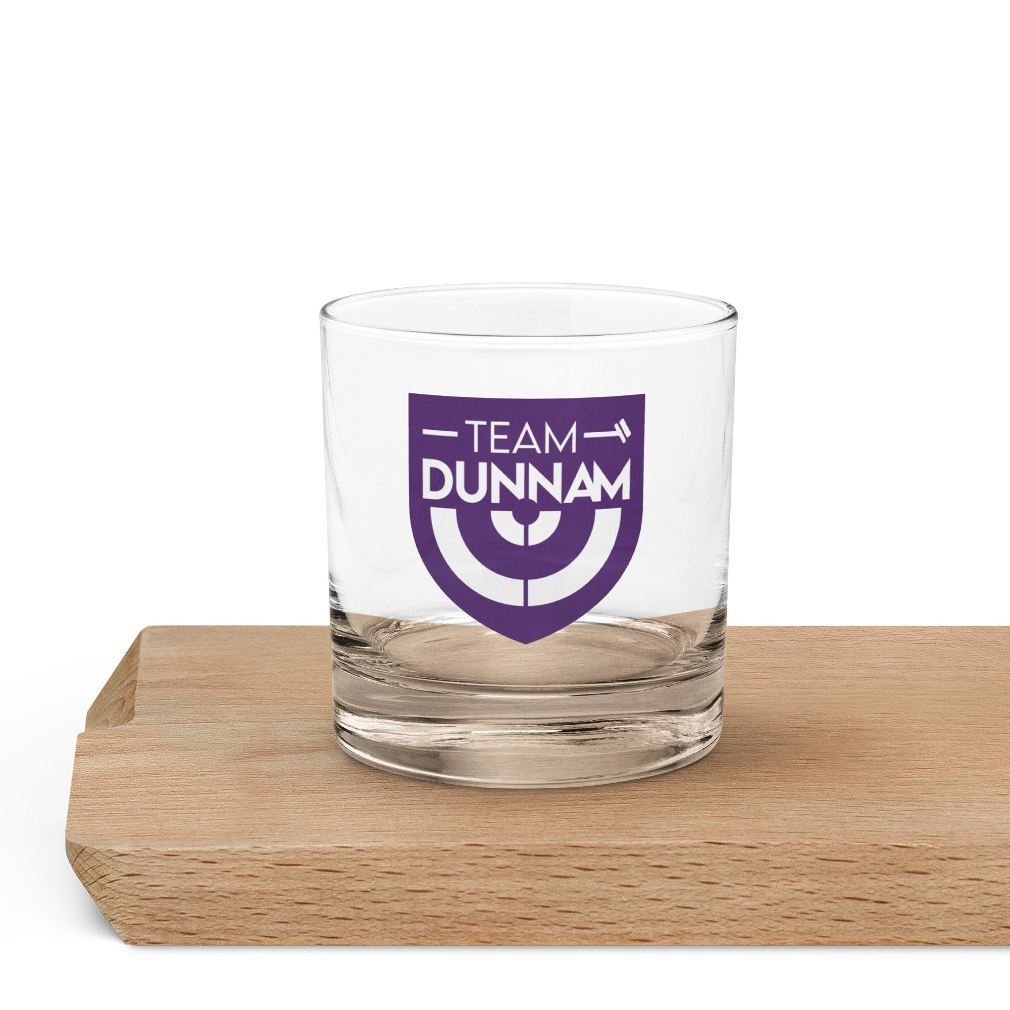 Team Dunnam Rocks glass - Broomfitters