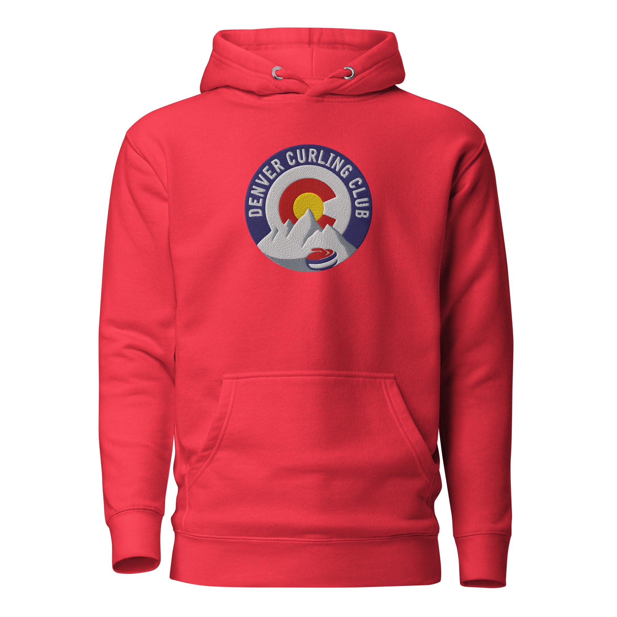 The Denver Curling Club Embroidered Hoodie - Broomfitters