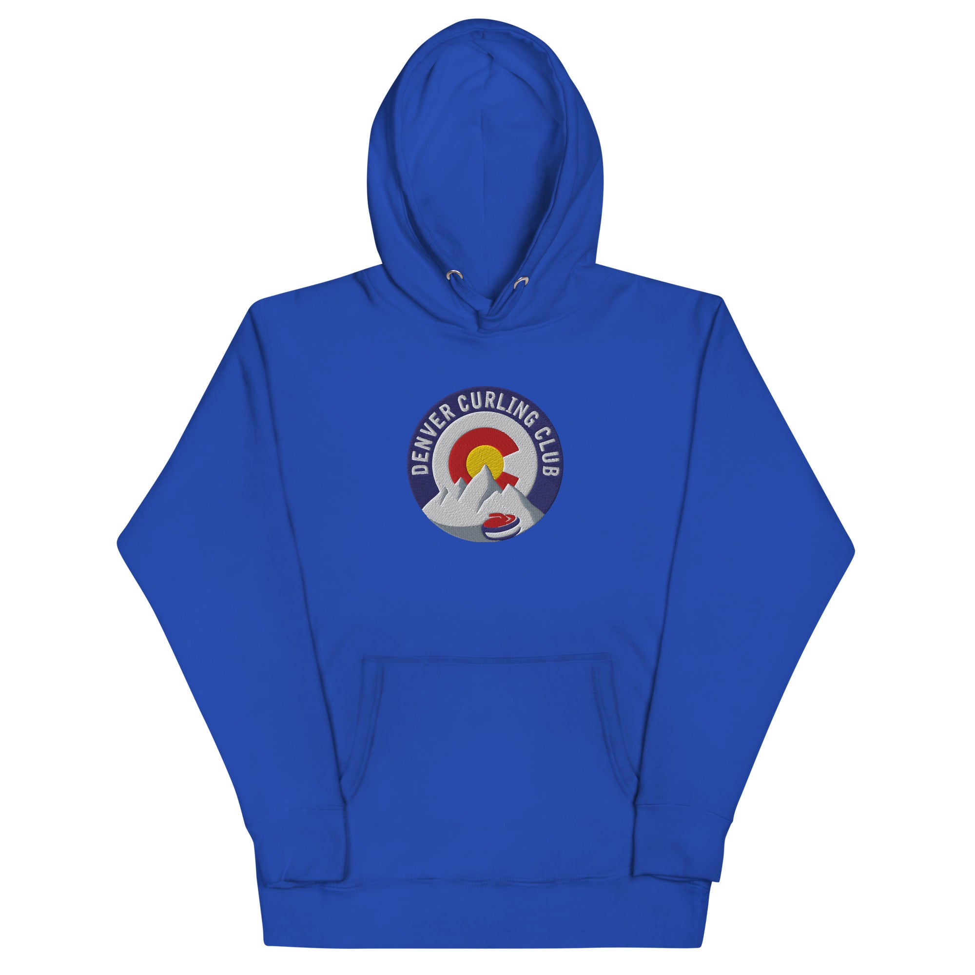 The Denver Curling Club Embroidered Hoodie - Broomfitters