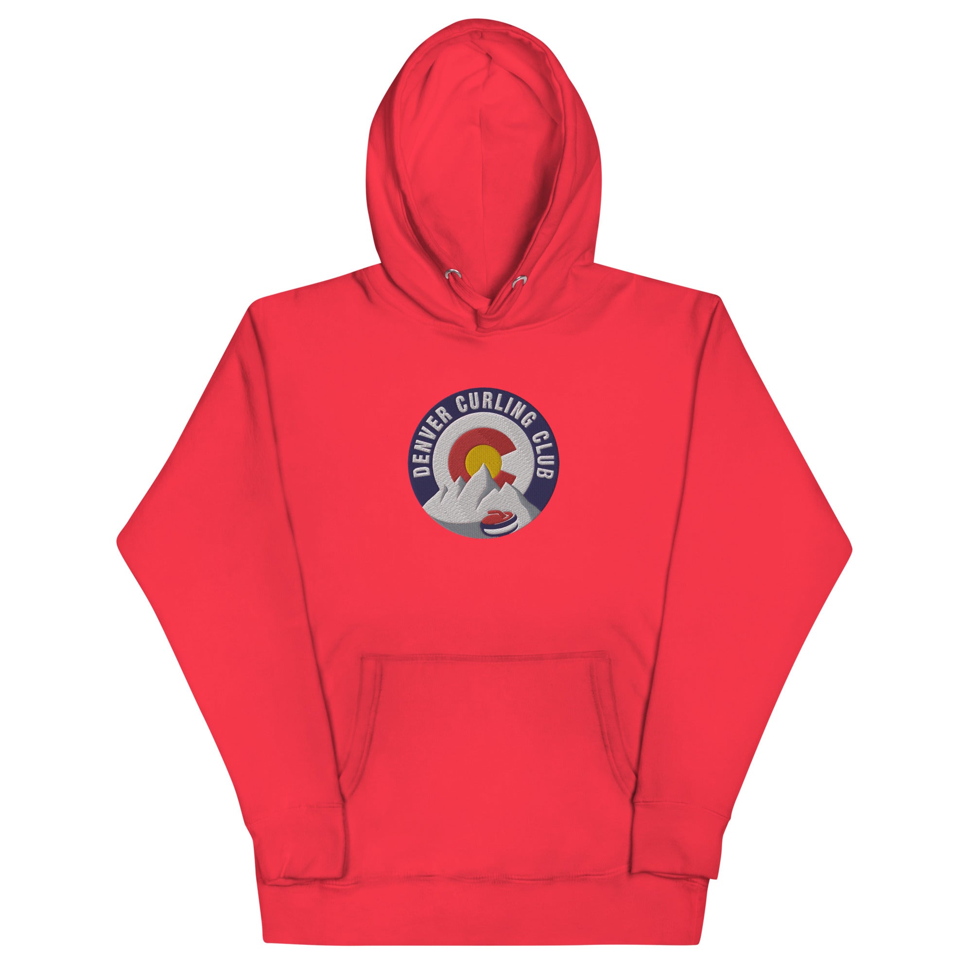 The Denver Curling Club Embroidered Hoodie - Broomfitters