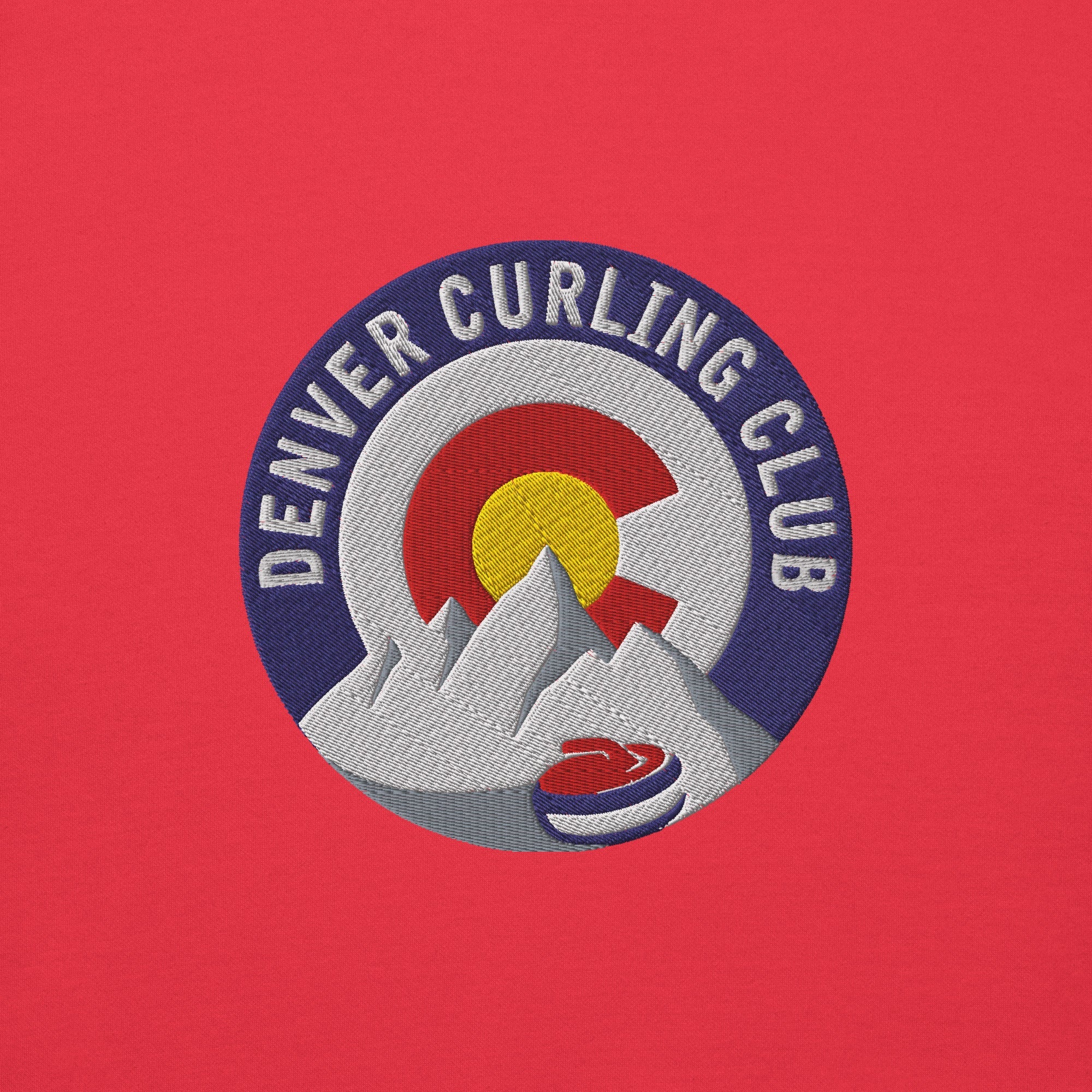 The Denver Curling Club Embroidered Hoodie - Broomfitters