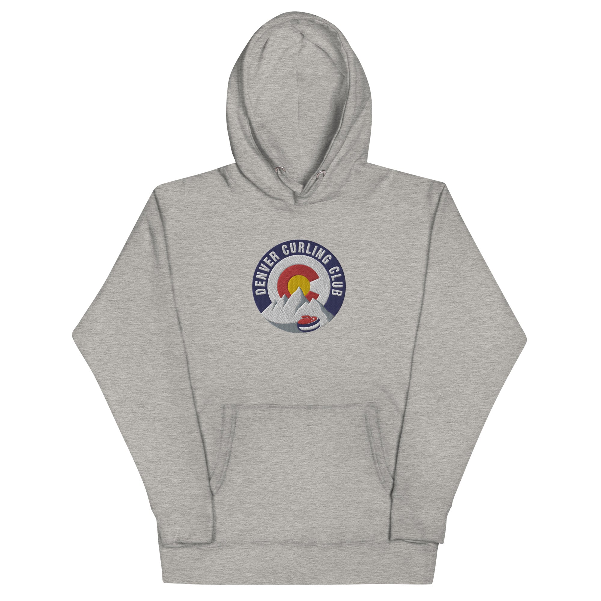 The Denver Curling Club Embroidered Hoodie - Broomfitters