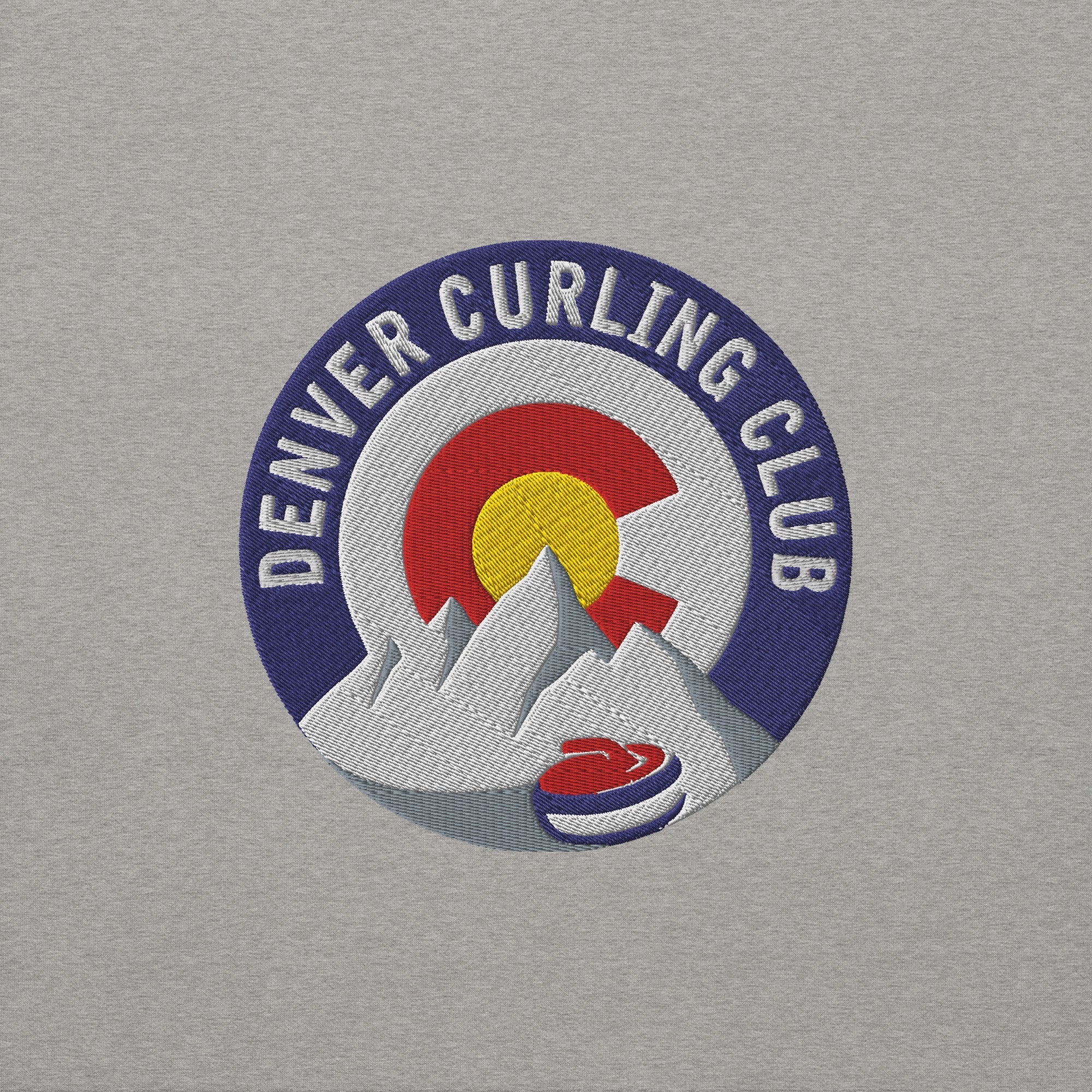 The Denver Curling Club Embroidered Hoodie - Broomfitters