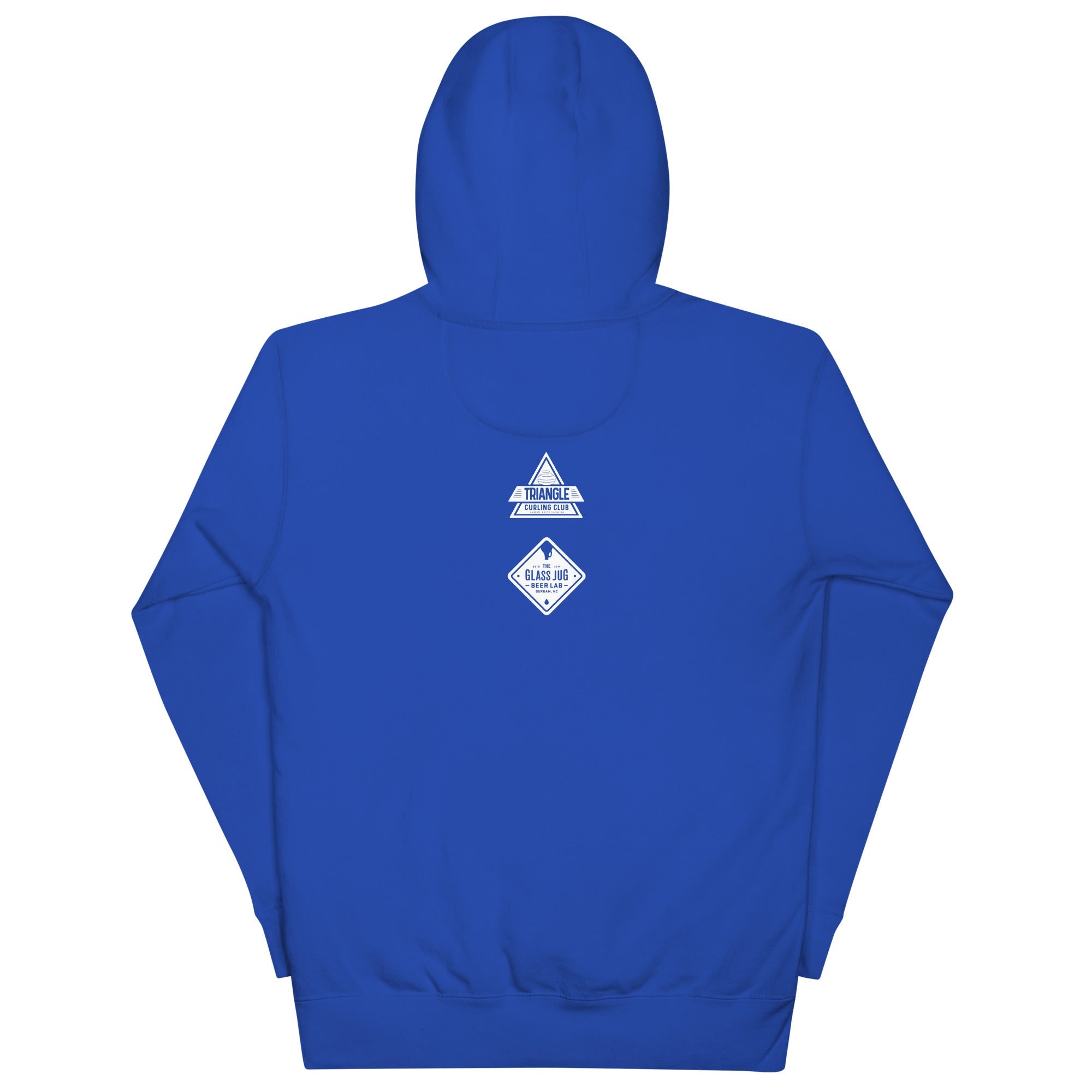 The Golden Stone with Triangle Curling & The Glass Jug Unisex Hoodie - Broomfitters