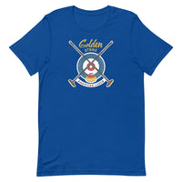 The Golden Stone with Triangle Curling & The Glass Jug Unisex t-shirt - Broomfitters