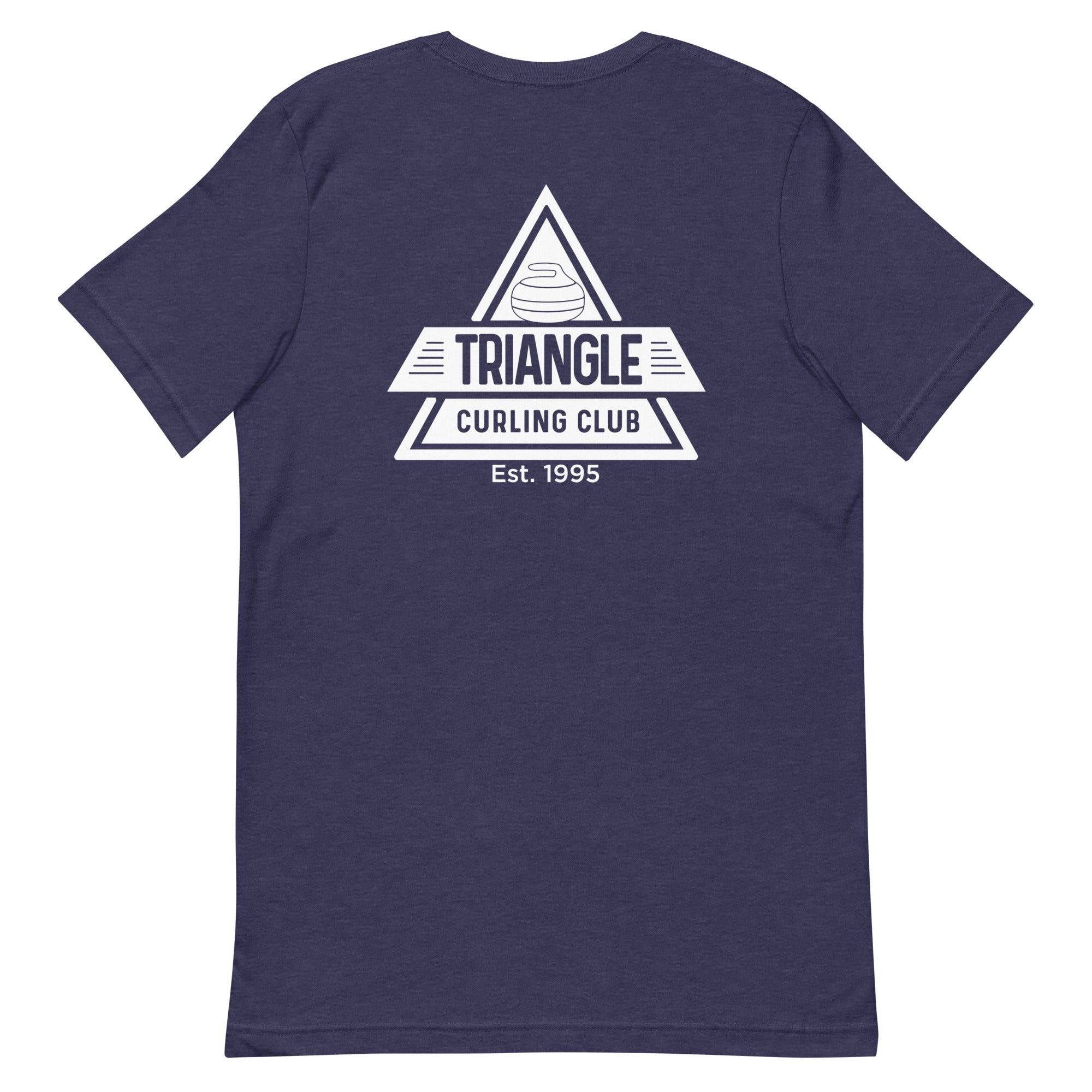 Throw Two, Sweet, Shut Up - Triangle Curling Club Unisex t-shirt - Broomfitters