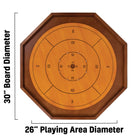 Tournament Crokinole Board, 30 - inch - Broomfitters