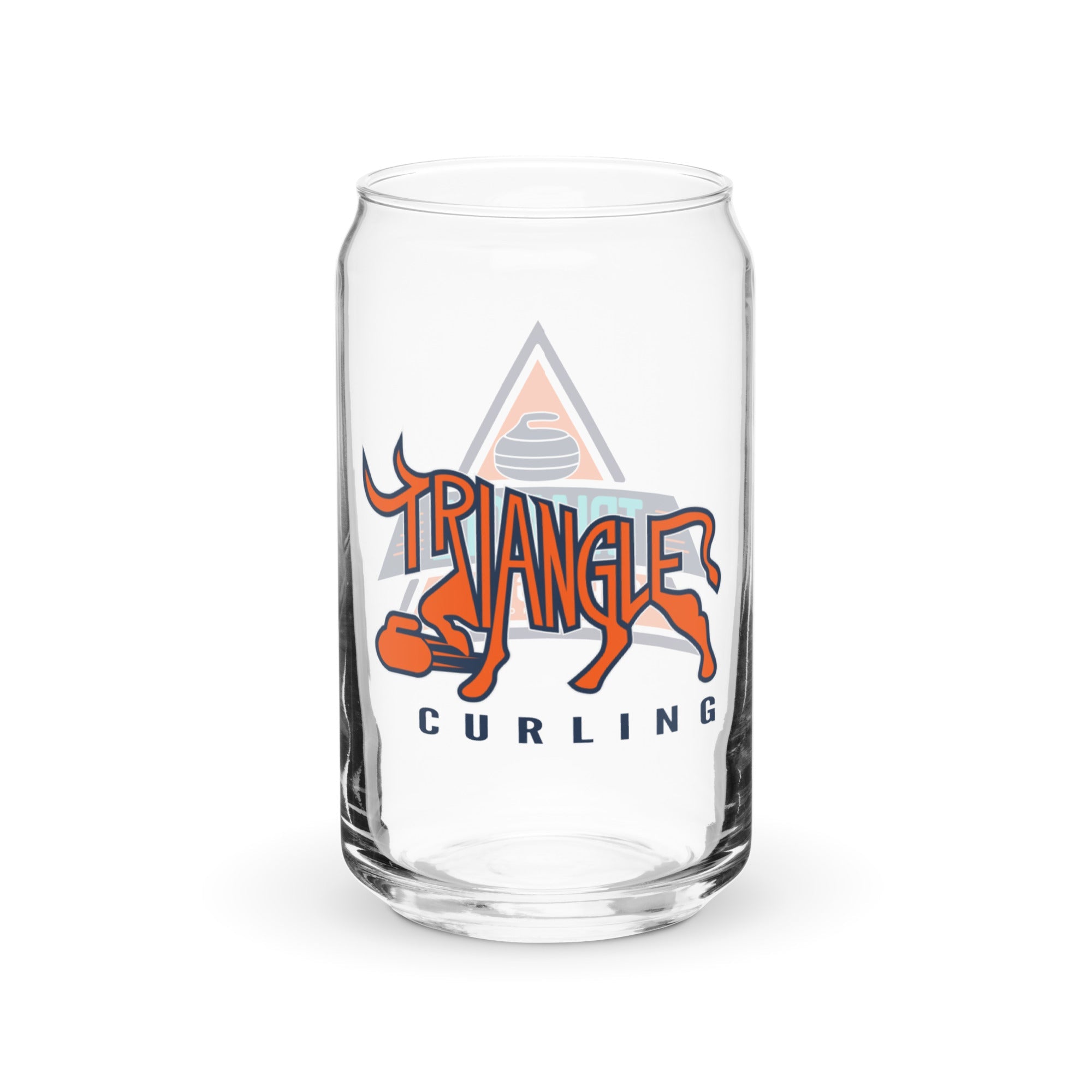 Triangle Curling Can - shaped glass - Broomfitters
