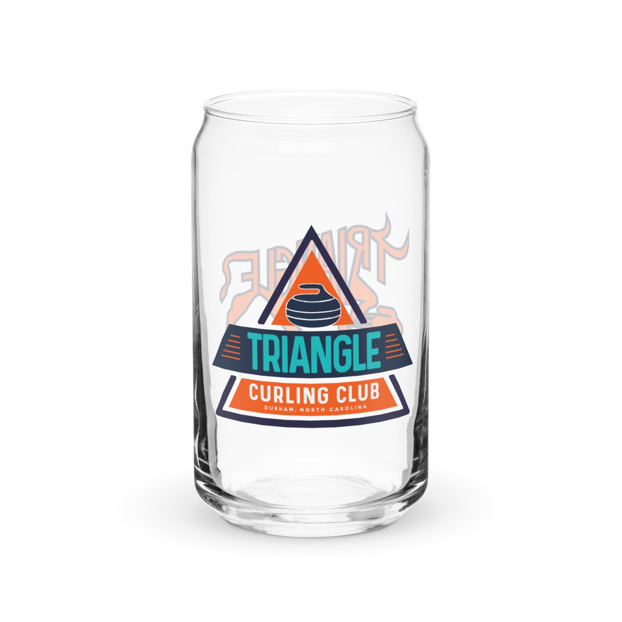 Triangle Curling Can - shaped glass - Broomfitters