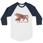 Triangle Curling Club 3/4 sleeve raglan shirt - Broomfitters