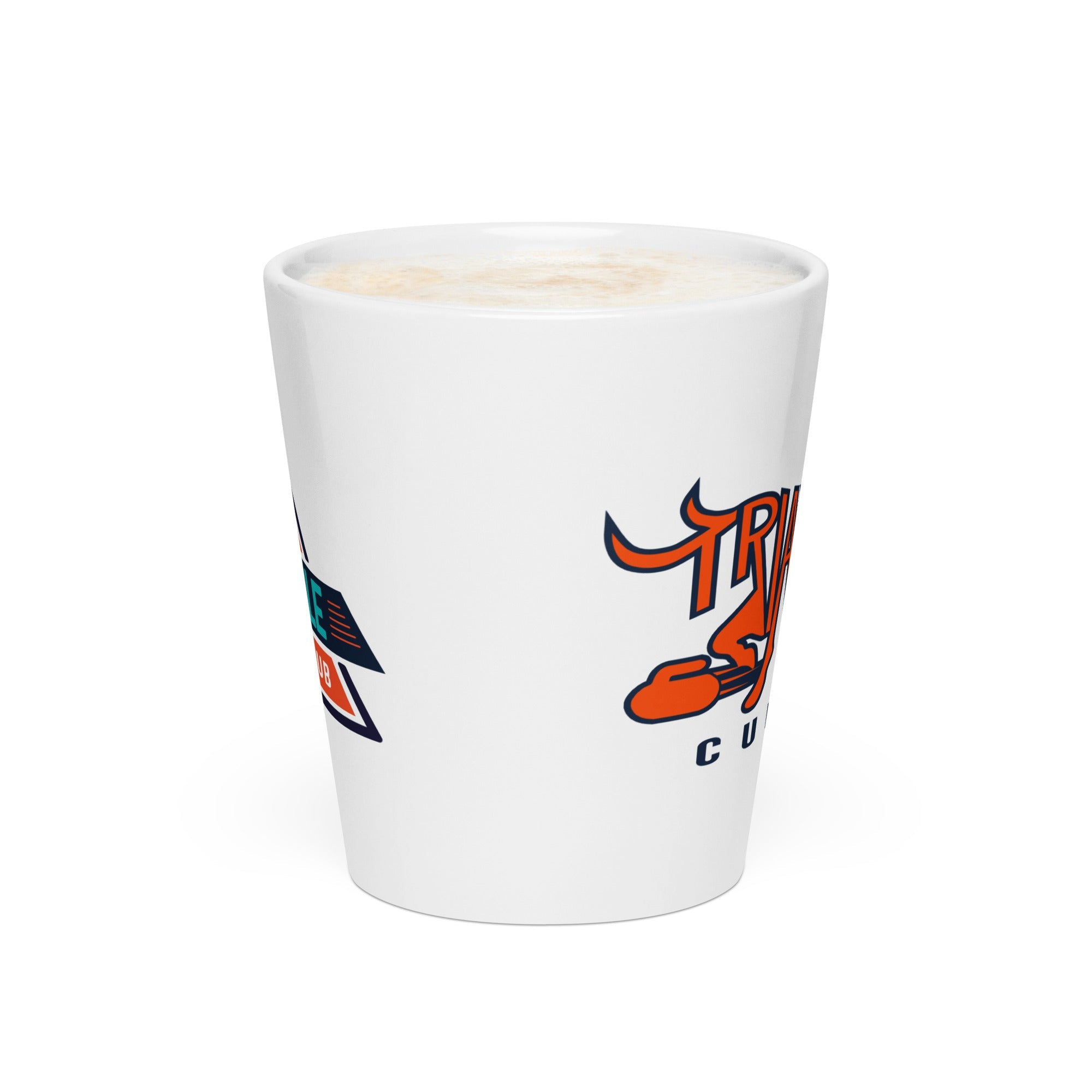 Triangle Curling Club Latte mug - Broomfitters