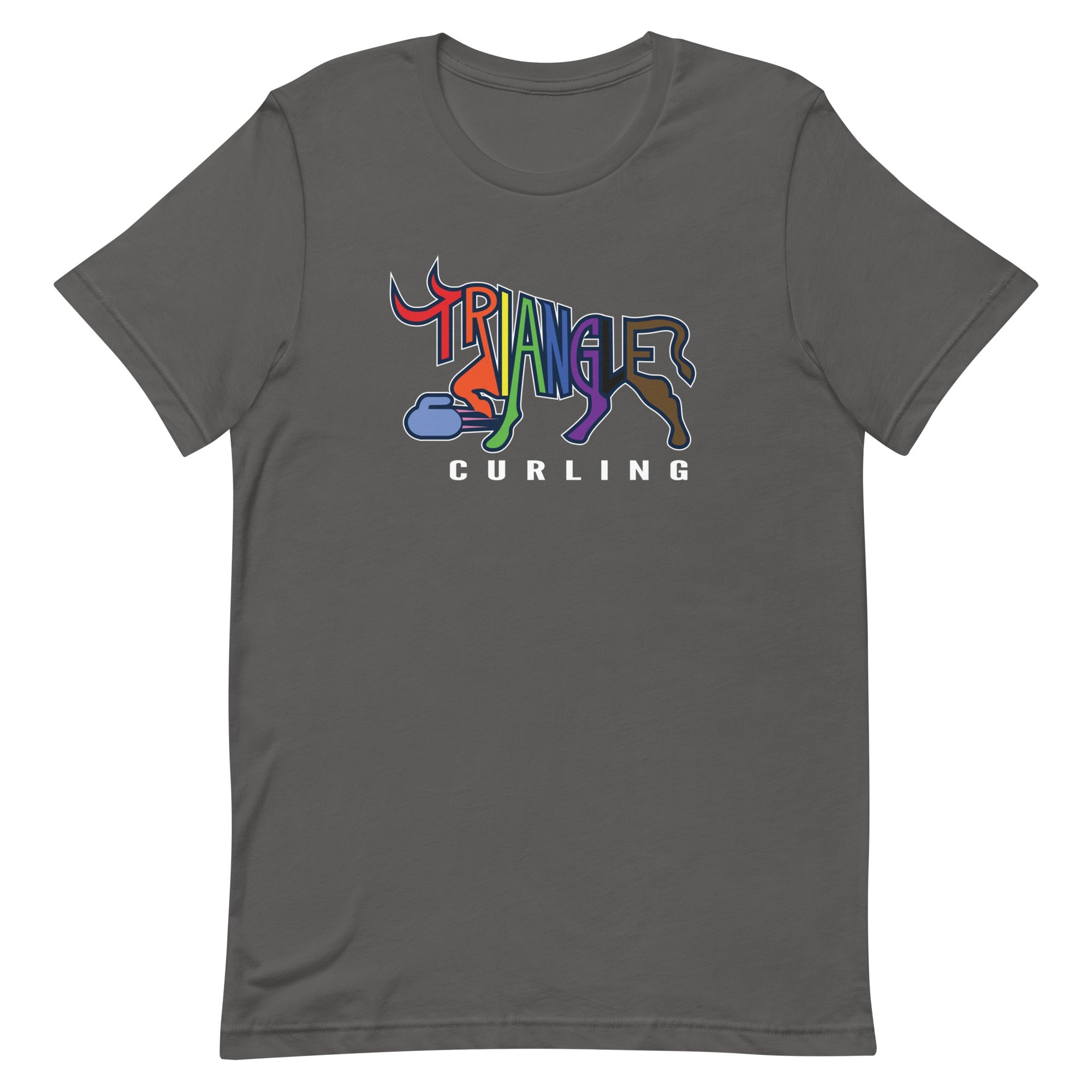 Triangle Curling Club - Pride - Unisex t-shirt - Broomfitters