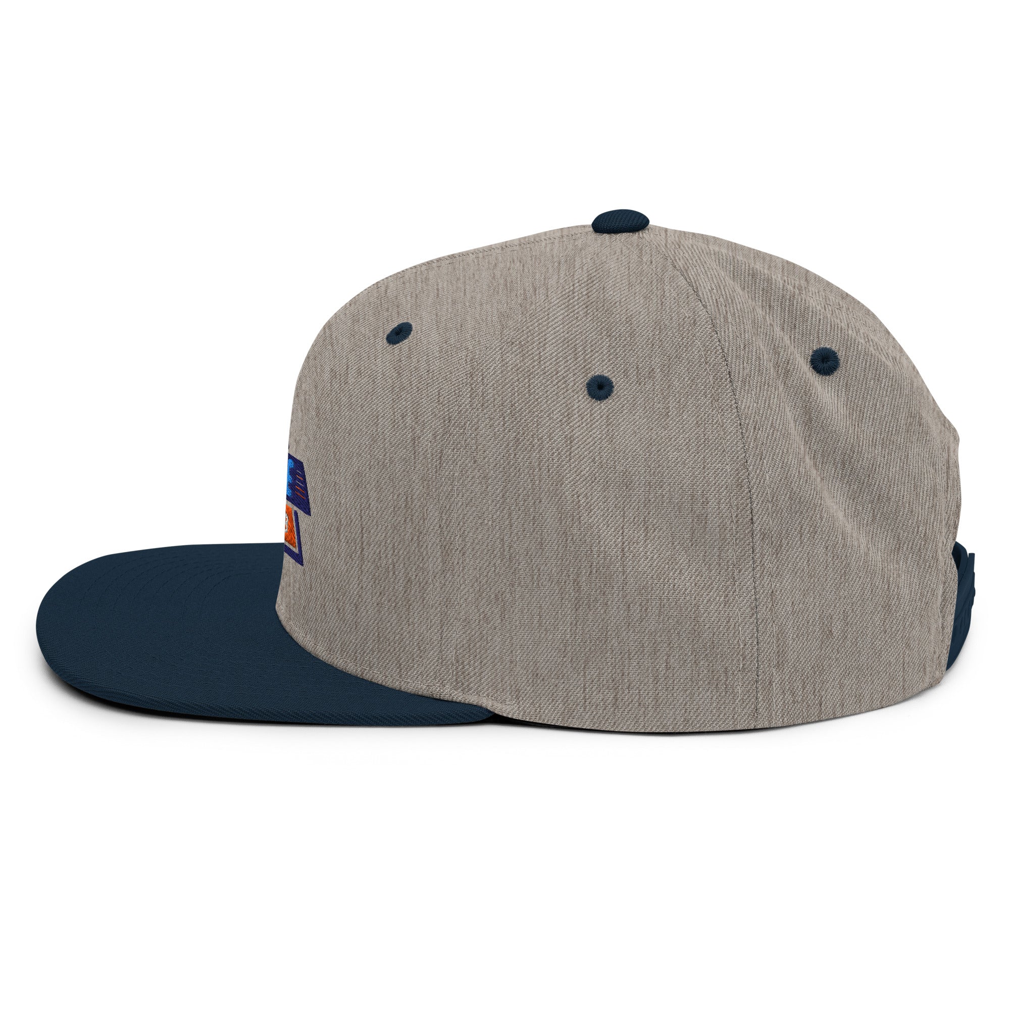 Triangle Curling Club Snapback Hat - Broomfitters