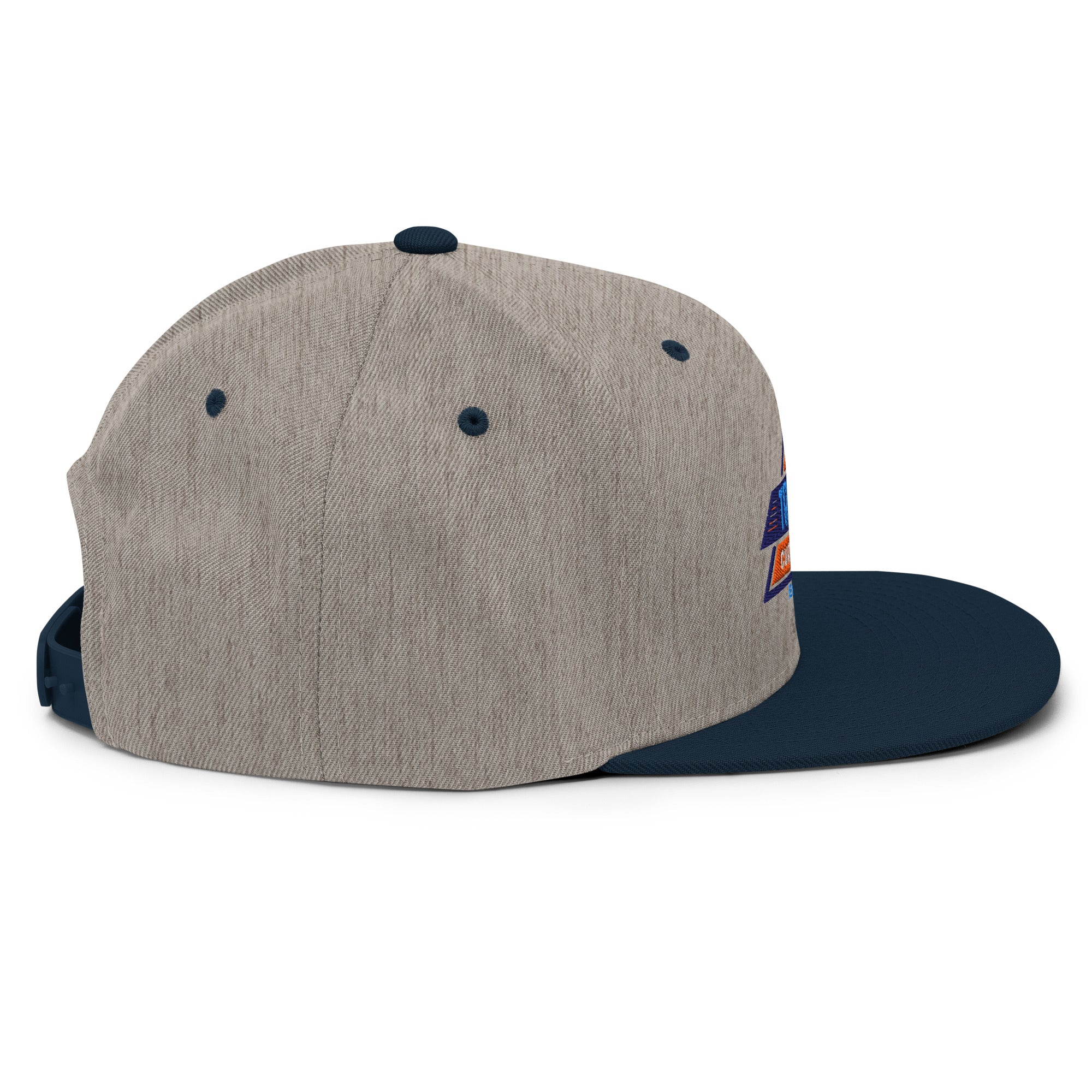 Triangle Curling Club Snapback Hat - Broomfitters