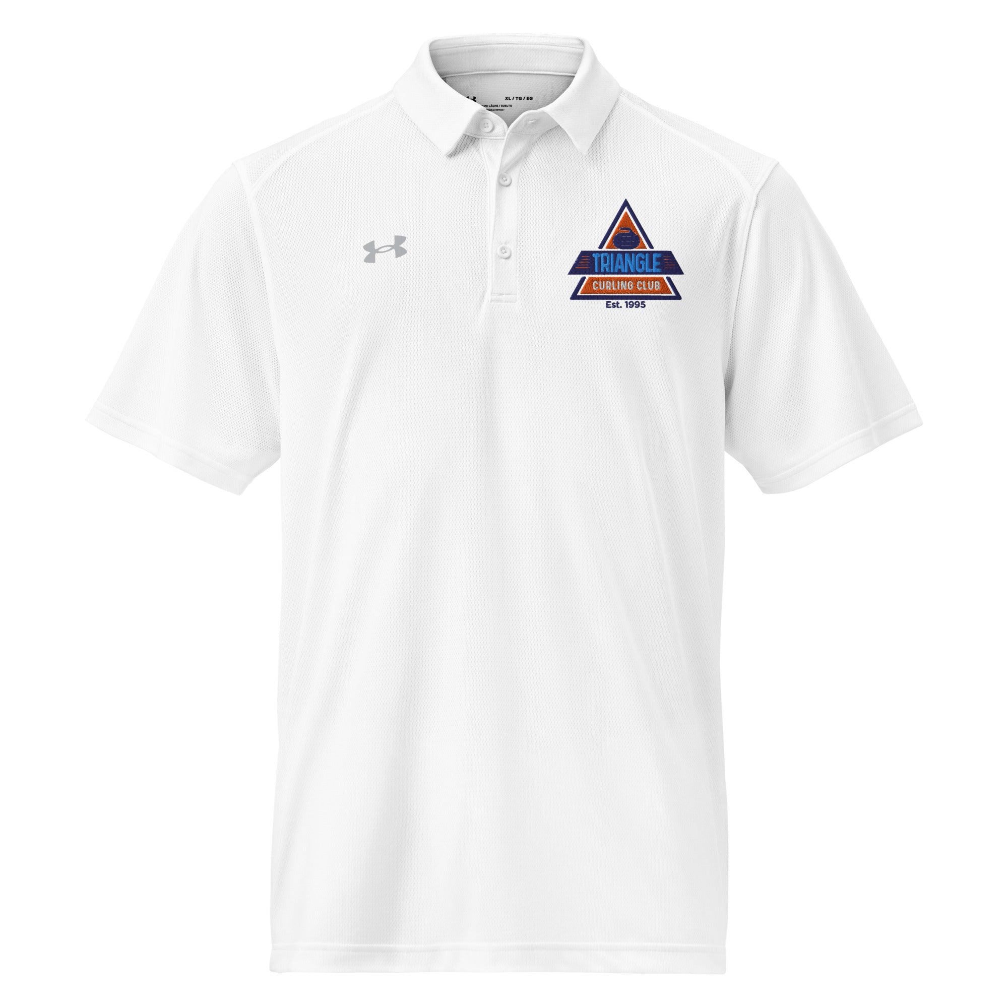 Triangle Curling Club Under Armour® men's polo - Broomfitters