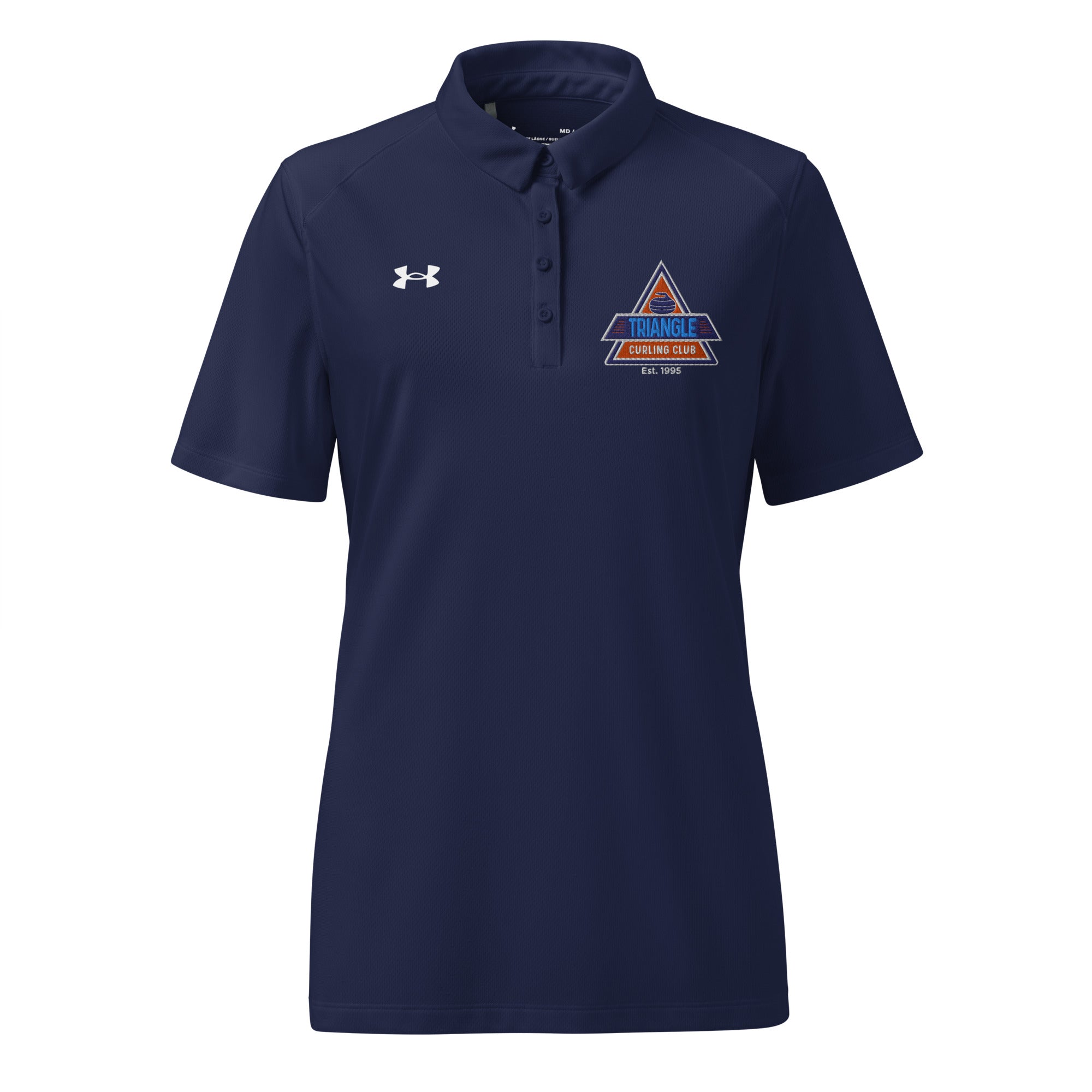 Triangle Curling Club Under Armour® women’s polo - Broomfitters